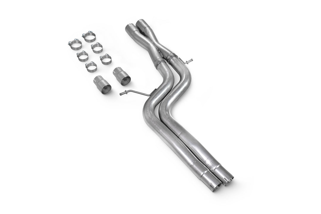 Scorpion Exhausts Audi S4 3.0 TFSI V6 Quattro Saloon, Sedan & Avant B8/B8.5 09-16 / S5 3.0 TFSI V6 Quattro Sportback 8T 10-17 Original centre silencer delete with x-pipe