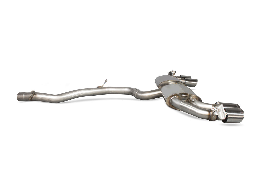 Scorpion Exhausts Audi TT S Mk3 Non GPF Model Only (Coupe models only) Non-resonated cat-back system (with valves)