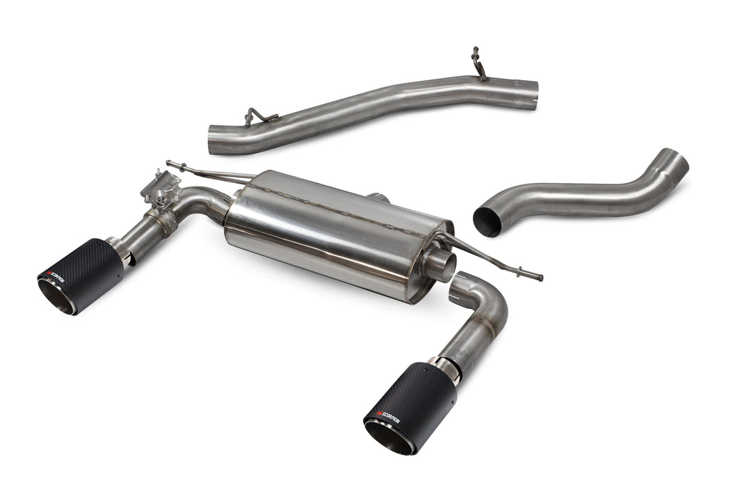 Scorpion Exhausts Audi TT MK3 2.0 TFSi Quattro Coupe Non GPF Model Only Non-res cat-back system with electronic valves