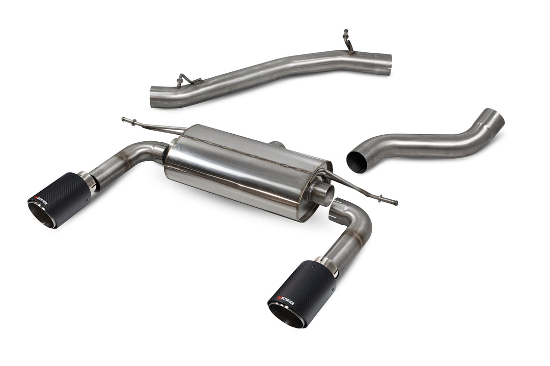 Scorpion Exhausts Audi TT MK3 2.0 TFSi Quattro Coupe Non GPF Model Only Non-resonated cat-back system with no valves