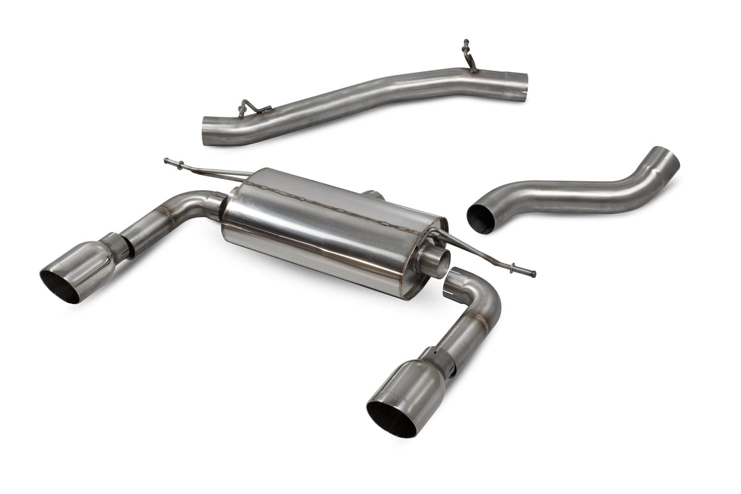 Scorpion Exhausts Audi TT MK3 2.0 TFSi Quattro Coupe Non GPF Model Only Non-resonated cat-back system with no valves