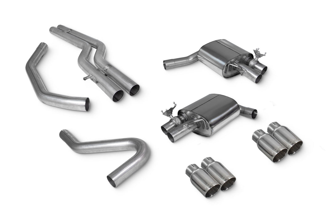Scorpion Exhausts Audi S4 B9 Quattro 3.0T V6 Avant, Saloon/Sedan. Non GPF Models Non-resonated half system