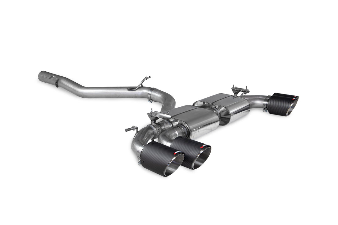 Scorpion Exhausts Audi S3 8Y Sportback Non-res cat/gpf back system & electronic valves