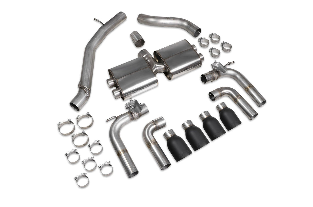 Scorpion Exhausts Audi S3 Saloon 8V Non-resonated cat/gpf-back system with valves