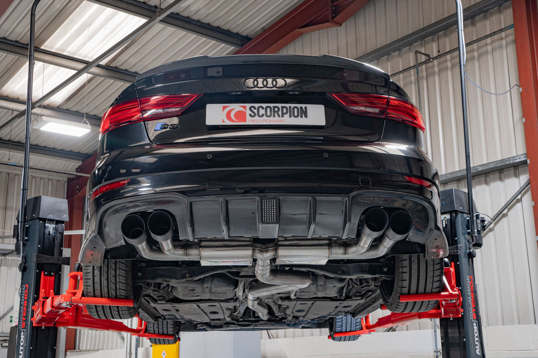 Scorpion Exhausts Audi S3 Saloon 8V Non-resonated cat/gpf-back system without valves