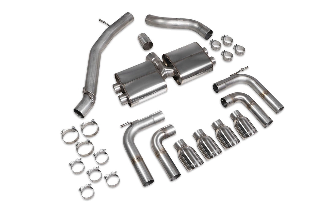 Scorpion Exhausts Audi S3 Saloon 8V Non-resonated cat/gpf-back system without valves