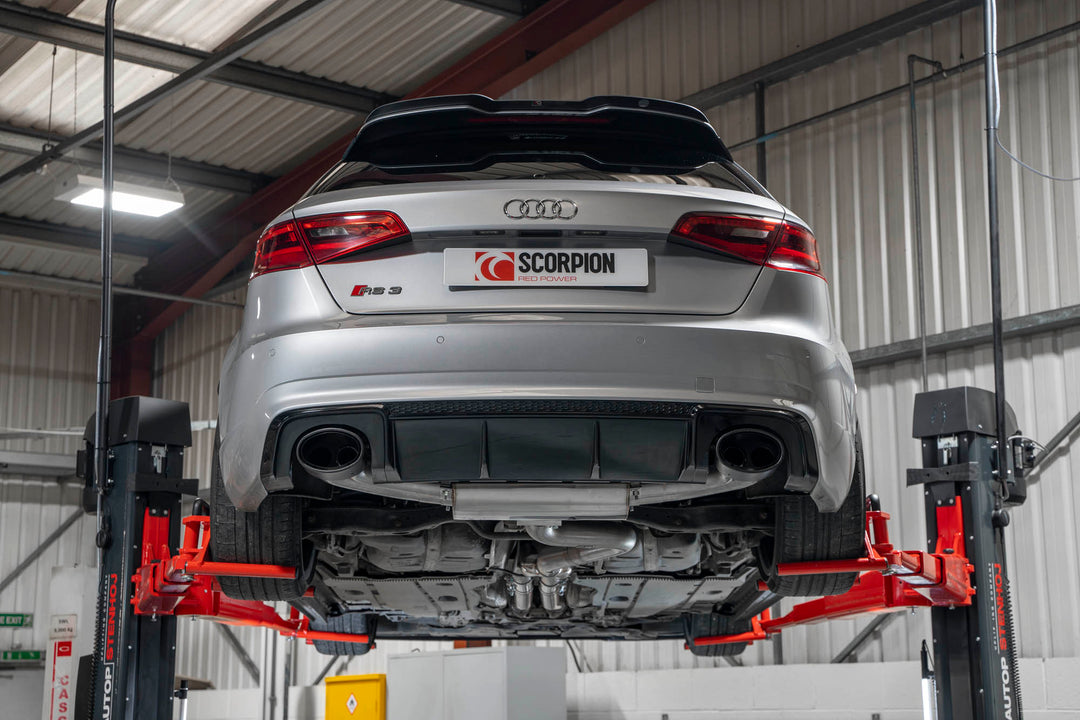 Scorpion Exhausts Audi RS3 8V Pre-Facelift Non-res cat-back system without valves