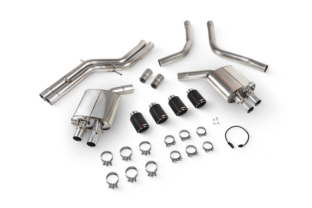 Scorpion Exhausts Audi S6/S7 C7 Non-Res half system with electronic valves