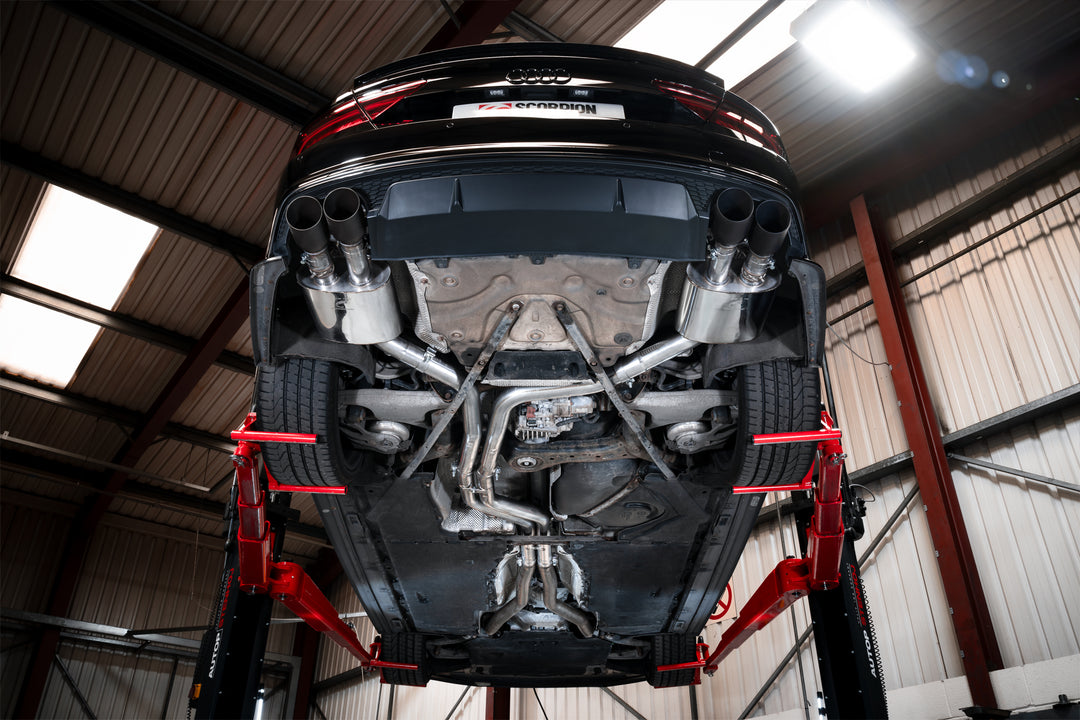 Scorpion Exhausts Audi S6/S7 C7 Non-Res half system with electronic valves