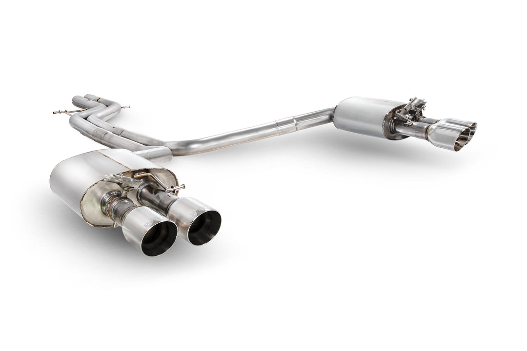 Scorpion Exhausts Audi S6/S7 C7 Non-Res half system with electronic valves