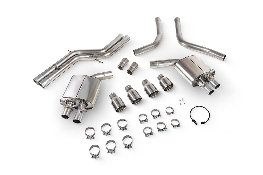 Scorpion Exhausts Audi S6/S7 C7 Non-Res half system with electronic valves