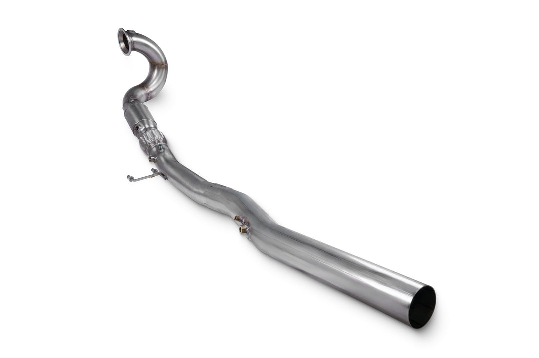Scorpion Exhausts VAG Audi S3 8Y Sportback & Saloon, VW Golf MK8 R, Audi SQ2, Cupra Formentor 2.0 TSI 4Drive Downpipe with high flow sports catalyst