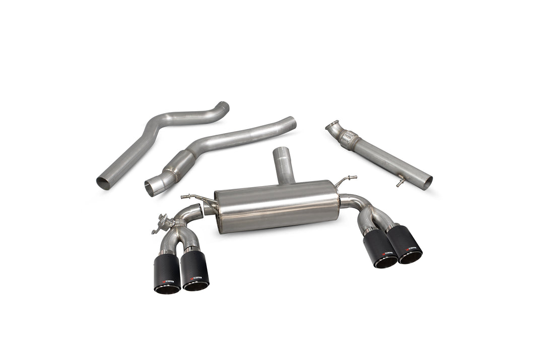Scorpion Exhausts BMW M2 F87 Non GPF Model Only Cat-back system with electronic valve