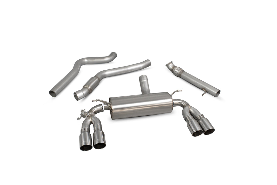 Scorpion Exhausts BMW M2 F87 Non GPF Model Only Cat-back system with electronic valve
