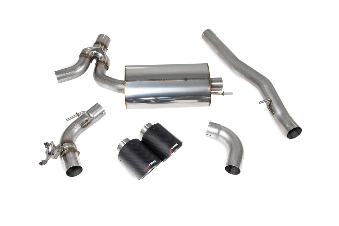 Scorpion Exhausts BMW M135i xDrive (F40) GPF model GPF-Back system with electronic valve