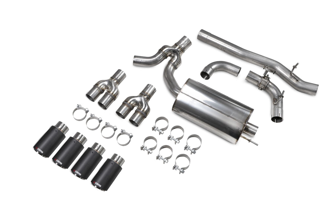 Scorpion Exhausts BMW M235i Gran Coupe xDrive F44 GPF-Back system with electronic valve