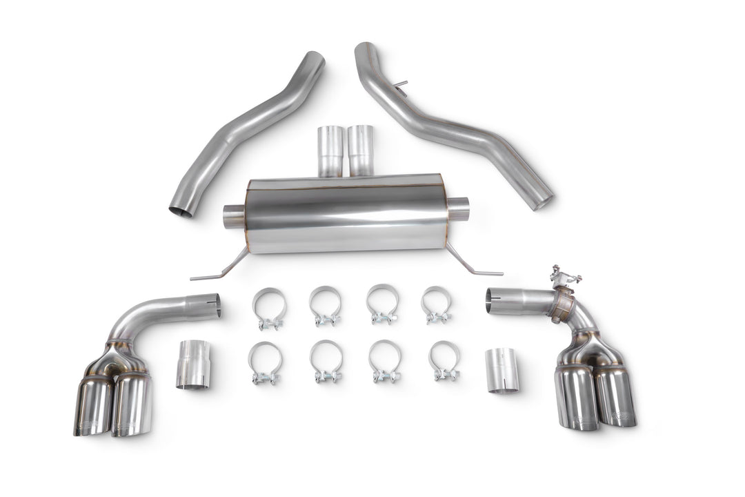 Scorpion Exhausts BMW M240i G42 including xDrive Cat/GPF-Back system with electronic valve