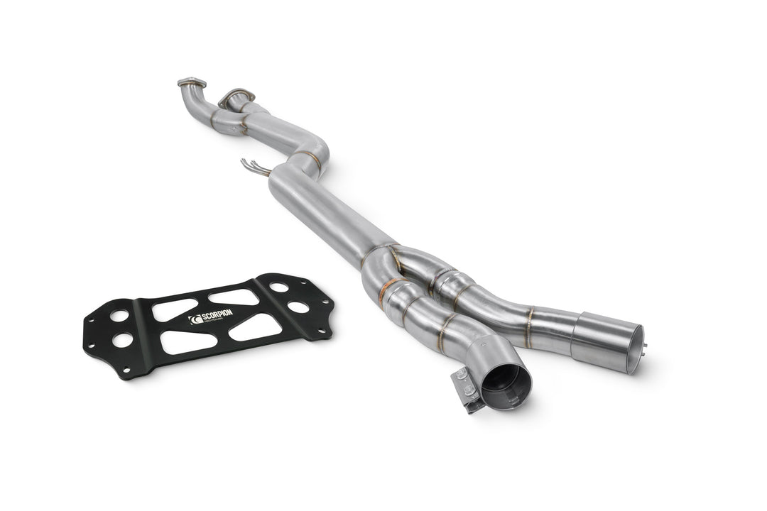 Scorpion Exhausts BMW M3 G80/G81 / M4 G82 including Competition & xDrive Single Mid Pipe (Removes GPF)