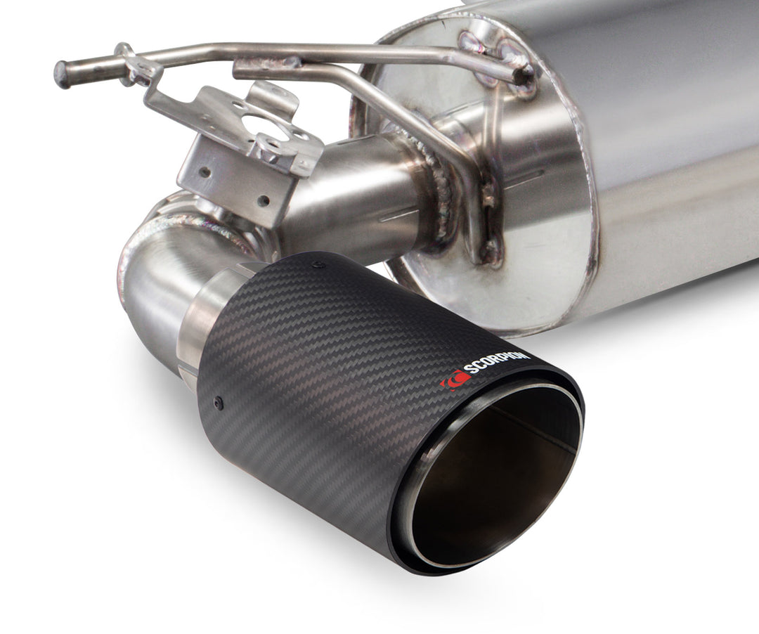 Scorpion Exhausts BMW M240i (F22, F23), Fits X-Drive Non-res cat-back system with electronic valves