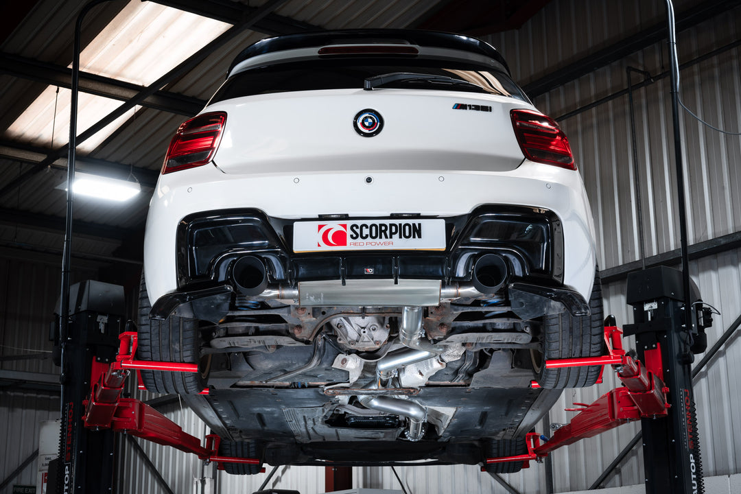 Scorpion Exhausts BMW M135i (F20/F21) including xDrive Non-resonated cat-back system without valve