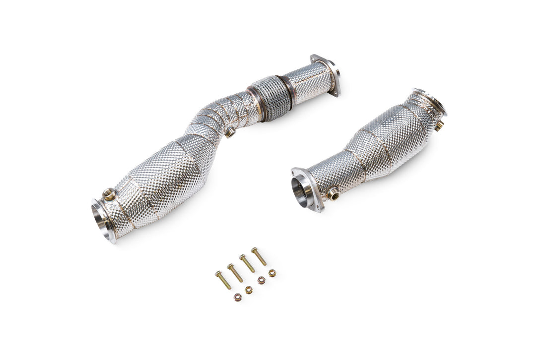 Scorpion Exhausts BMW M2 G87 / M3 G80/G81 / M4 G82 including Competition & xDrive / X4 M, X4 M Competition 3.0 LCi models Downpipes with a high flow sports catalysts