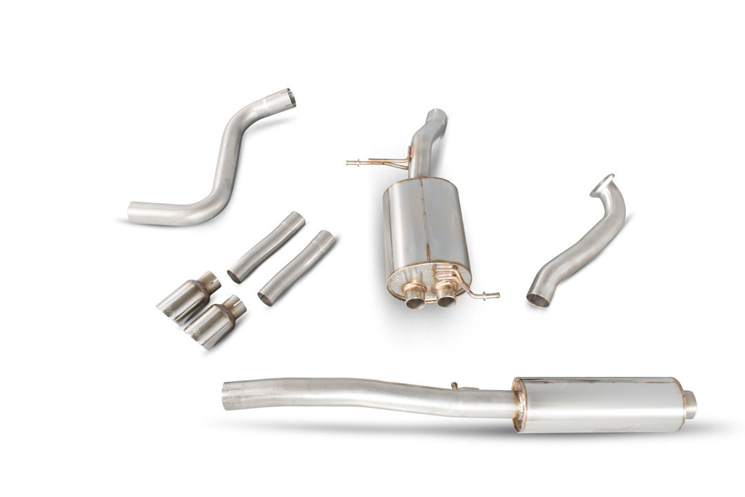 Scorpion Exhausts Ford Fiesta Ecoboost 1.0T 100,125 & 140 PS Resonated cat-back system