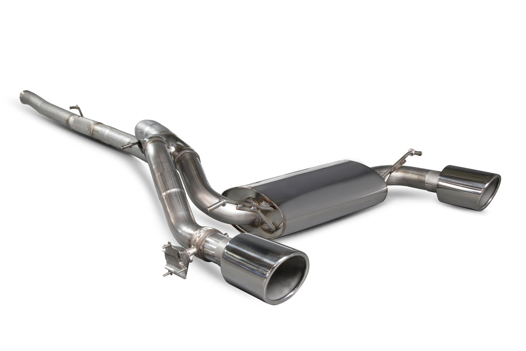 Scorpion Exhausts Ford Focus MK3 RS Non GPF Model Only Cat-back system with electronic valve