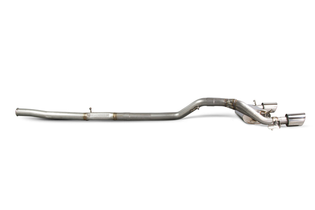 Scorpion Exhausts Ford Focus MK3 RS Non GPF Model Only Cat-back system with electronic valve