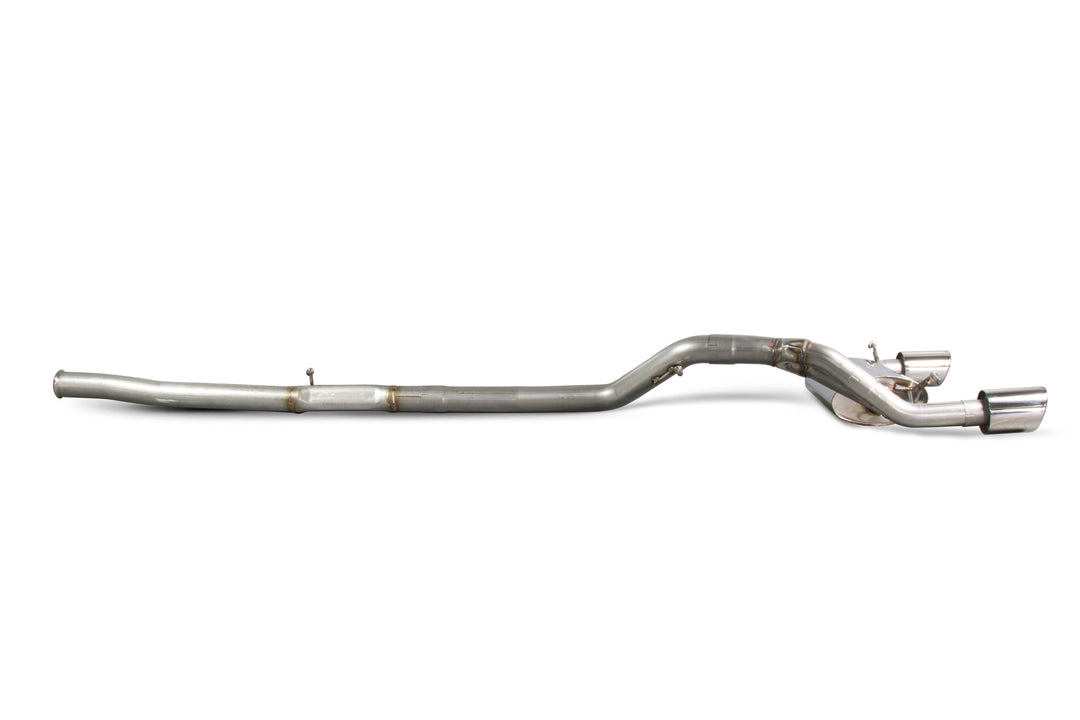 Scorpion Exhausts Ford Focus MK3 RS Non GPF Model Only Cat-back system with no valves