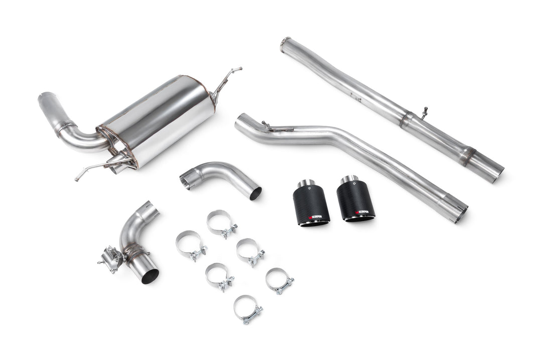 Scorpion Exhausts Ford Focus MK3 RS Non GPF Model Only Cat-back system with electronic valve (Quiet)