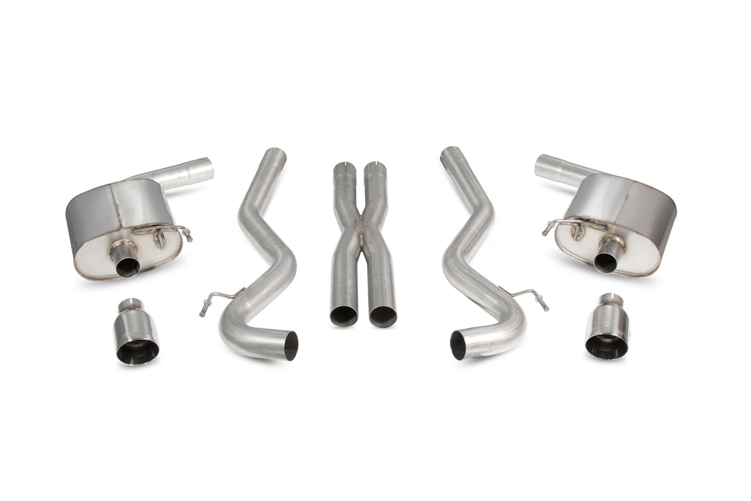 Scorpion Exhausts Ford Mustang 5.0 V8 GT Non GPF Model Only Non-resonated cat-back system