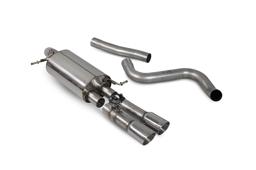 Scorpion Exhausts Ford Fiesta ST MK8.5 GPF-Back system with electronic valve