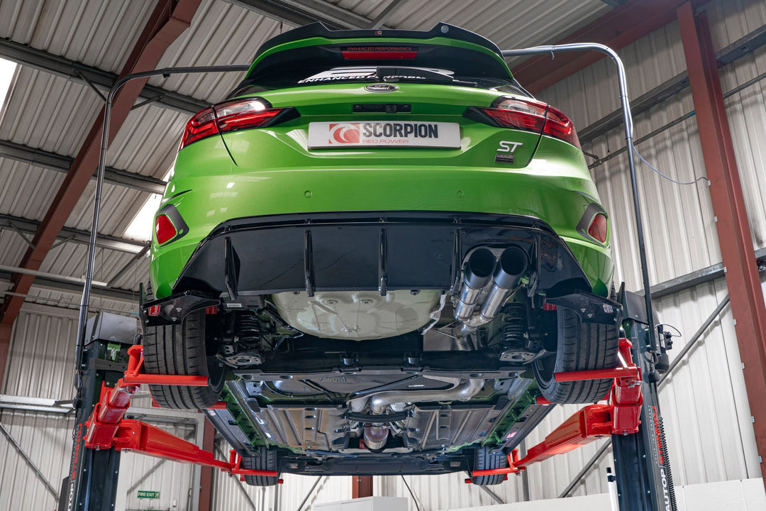 Scorpion Exhausts Ford Fiesta ST MK8 Predator GPF-Back system non-valved