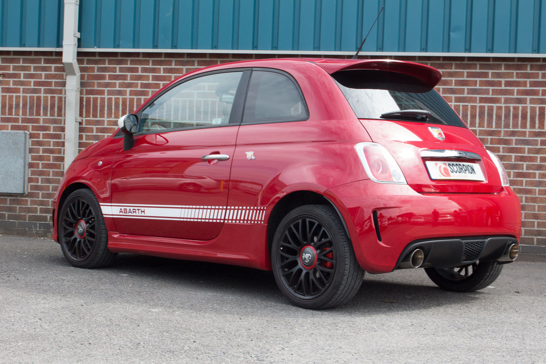 Scorpion Exhausts Fiat 500/595 Abarth 1.4 (IHI Turbo) / 595/695 Abarth 1.4 (Garrett Turbo) Non-resonated cat-back system