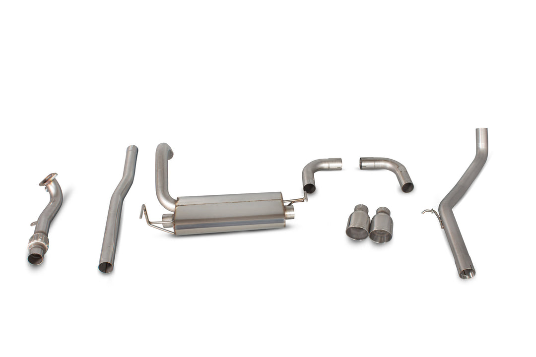 Scorpion Exhausts Fiat 500/595 Abarth 1.4 (IHI Turbo) / 595/695 Abarth 1.4 (Garrett Turbo) Non-resonated cat-back system
