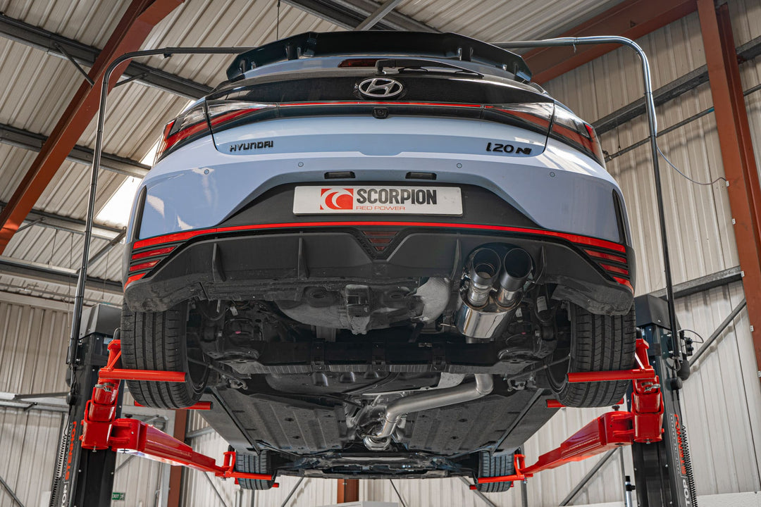 Scorpion Exhausts Hyundai i20N GPF-back with electronic valve
