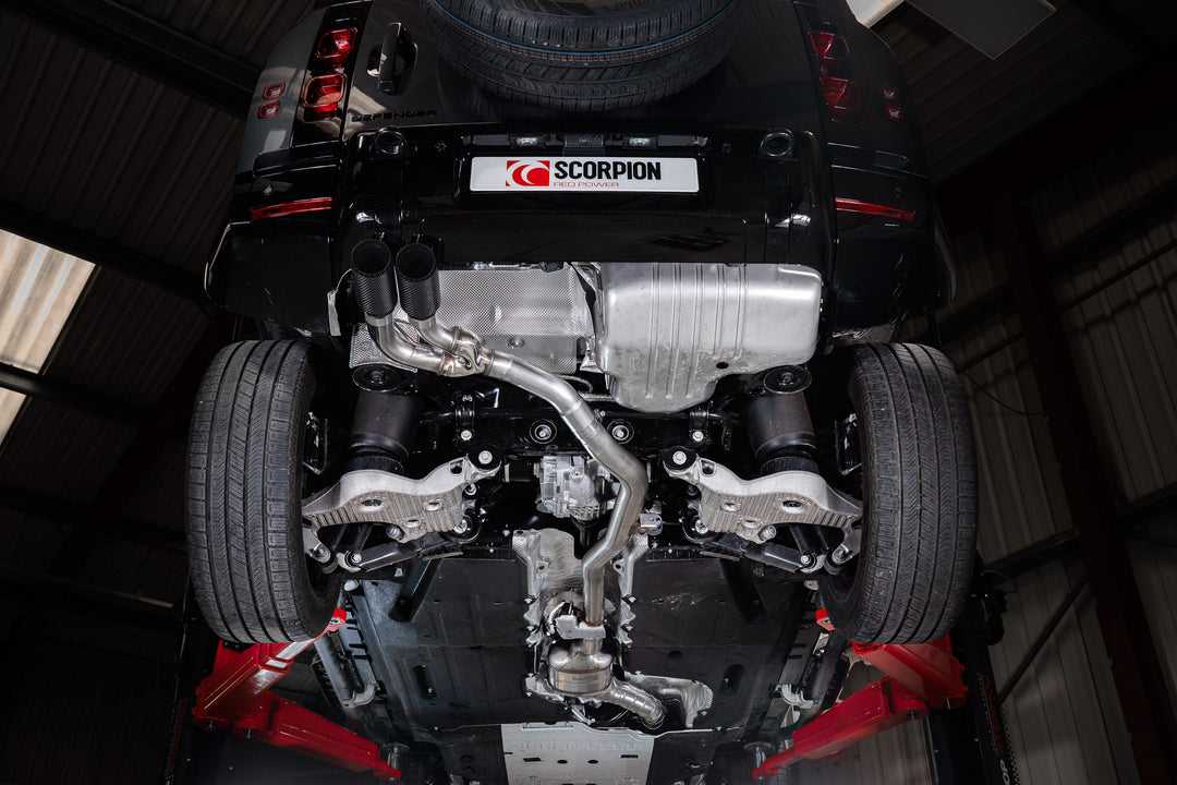 Scorpion Exhausts Land Rover Defender D200, D250, D300 & D350, 90, 110 &130 (3.0 Diesel Models) Rear Silencer Delete
