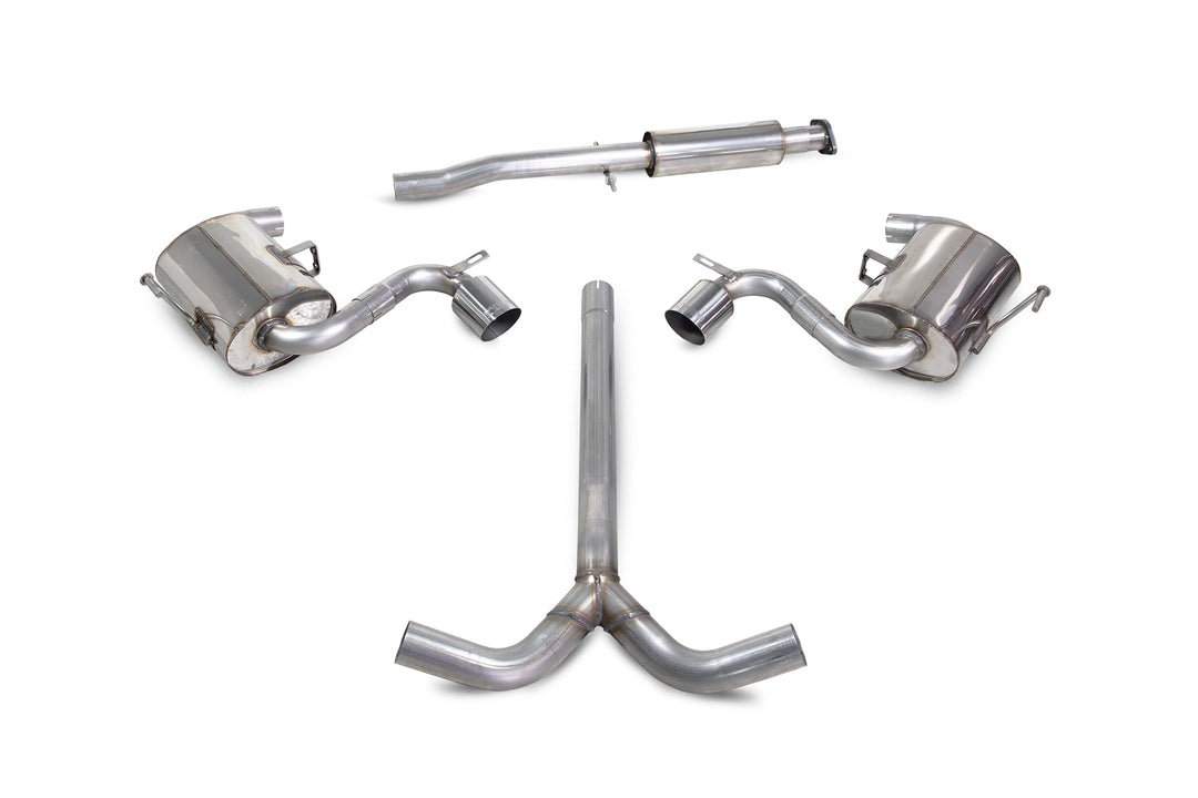Scorpion Exhausts Mini Cooper S R52/R53 Non-resonated cat-back system