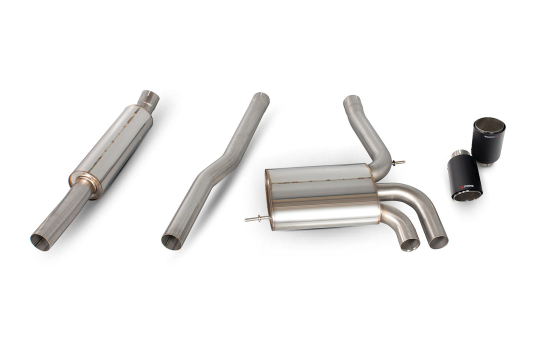 Scorpion Exhausts Mini Cooper S F56 3 Door Non GPF Model Only Resonated cat-back system