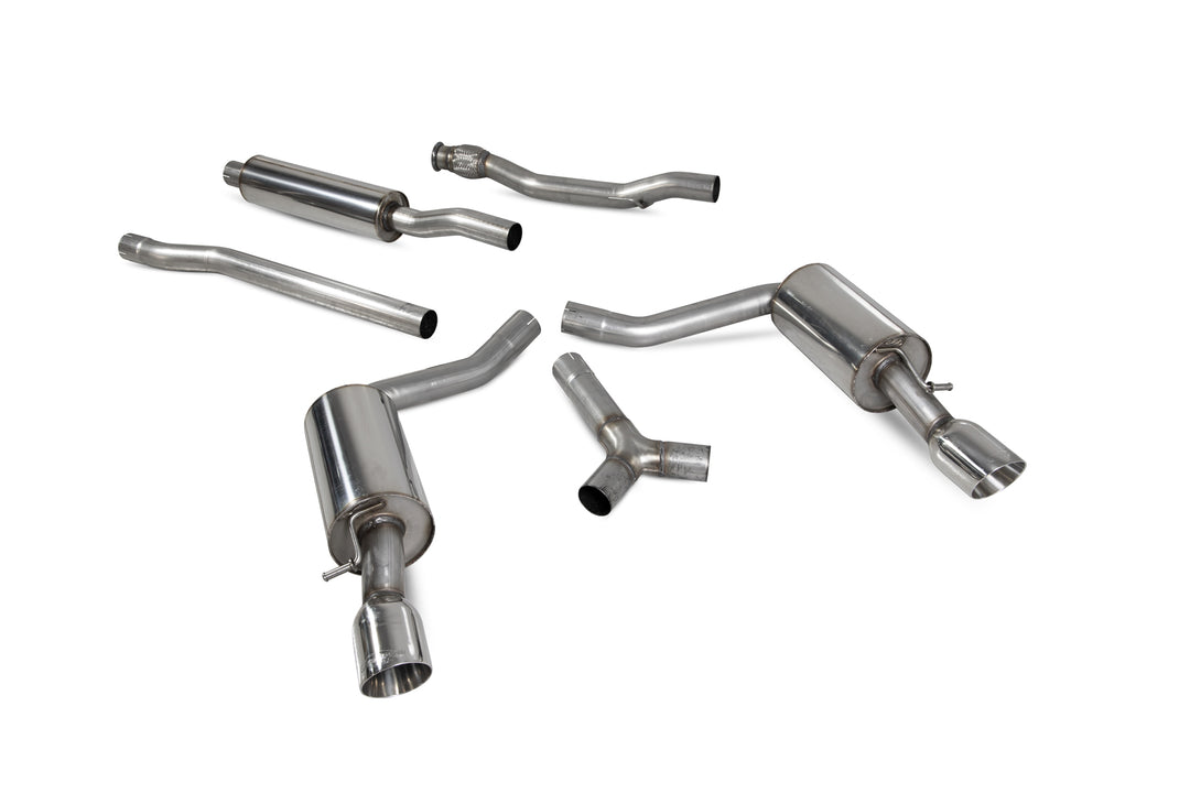 Scorpion Exhausts Mini Cooper S inc JCW Clubman R55 Resonated cat-back system