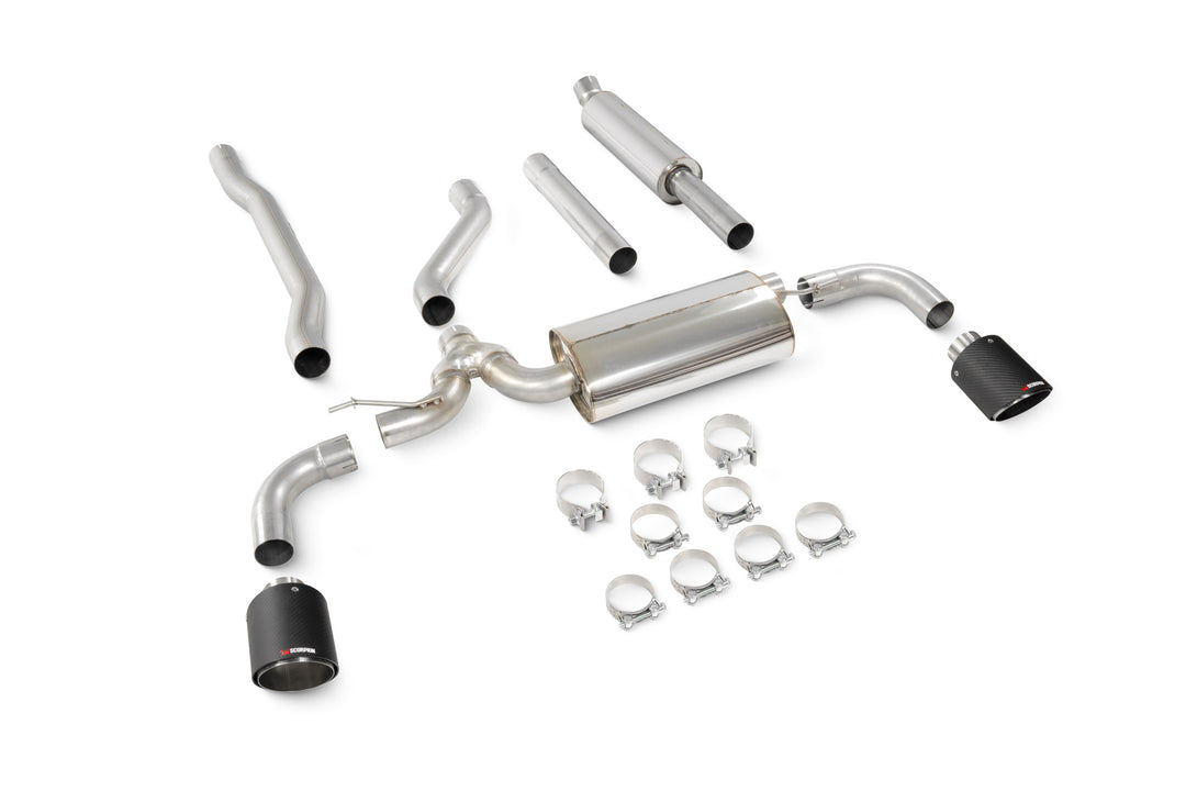 Scorpion Exhausts Mini Clubman F54 Cooper S 15-18 Non GPF Models Resonated Cat-Back System