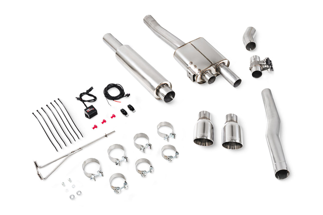 Scorpion Exhausts Mini Cooper S F56, Non-GPF Model Only TunR Resonated cat-back system with valve
