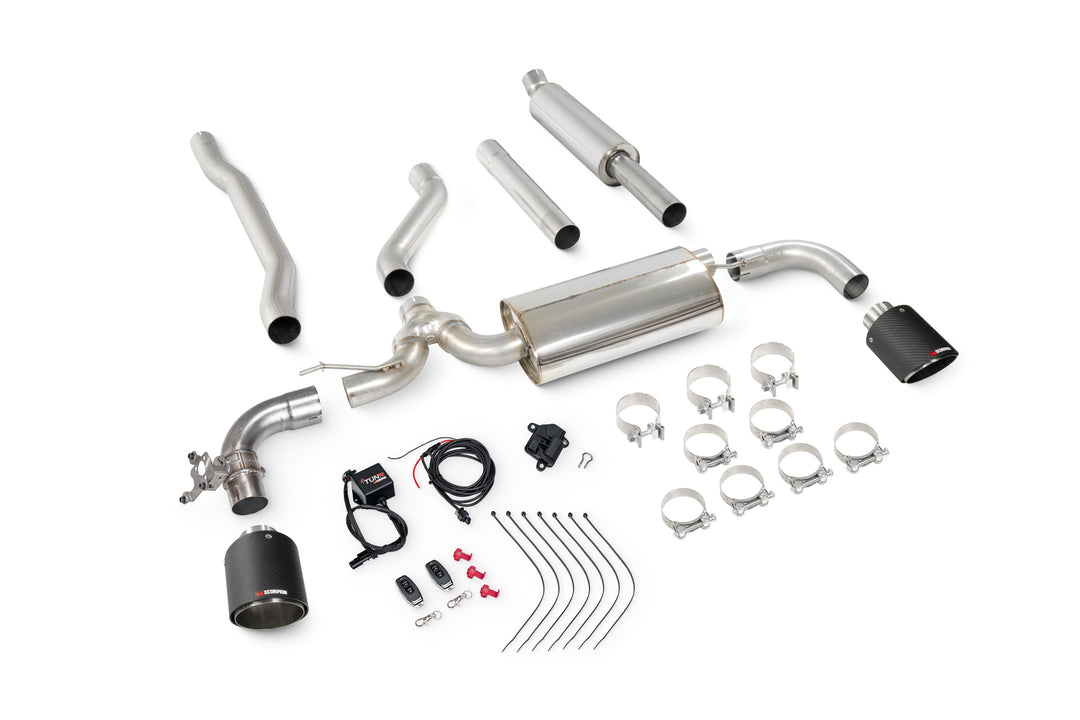 Scorpion Exhausts Mini Clubman F54 Cooper S 15-18 Non GPF Models TunR Resonated Cat-Back System