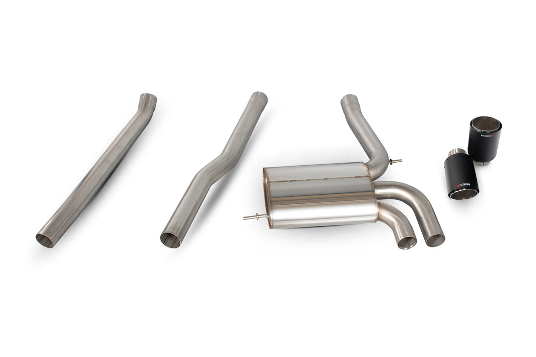 Scorpion Exhausts Mini Cooper S F56 3 Door Non GPF Model Only Non-resonated cat-back system