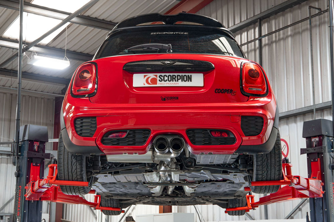 Scorpion Exhausts Mini Cooper S F56 3 Door Non GPF Model Only Non-resonated cat-back system