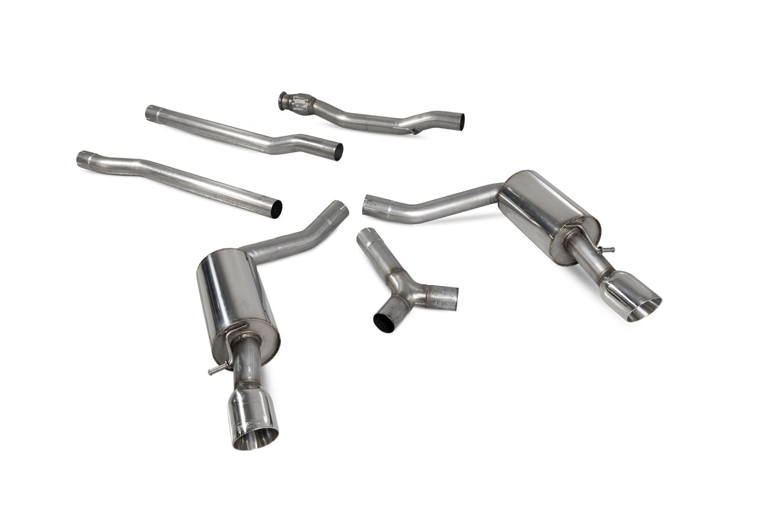 Scorpion Exhausts Mini Cooper S inc JCW Clubman R55 Non-resonated cat-back system