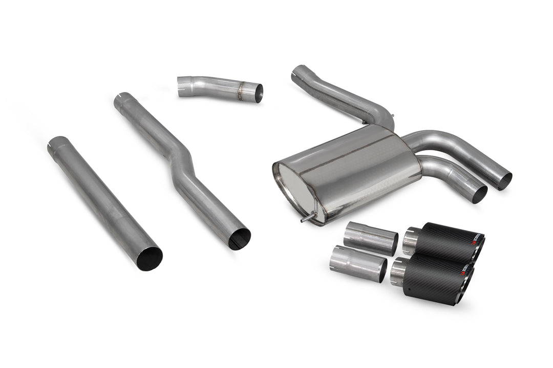 Scorpion Exhausts Mini Cooper S F55, Non GPF Model Non-resonated cat-back system