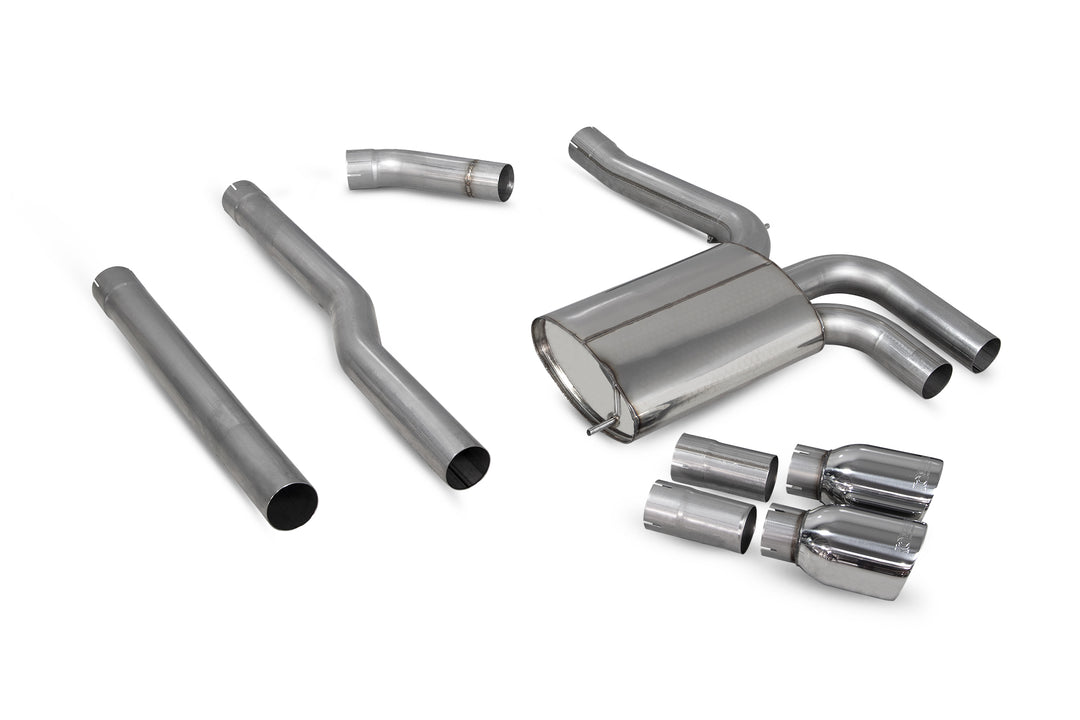 Scorpion Exhausts Mini Cooper S F55, Non GPF Model Non-resonated cat-back system
