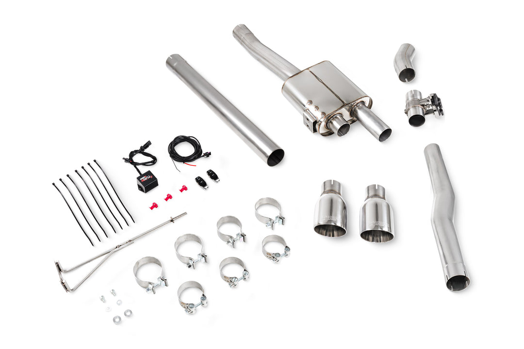 Scorpion Exhausts Mini Cooper S F56, Non-GPF Model Only TunR Non-resonated cat-back system with valve