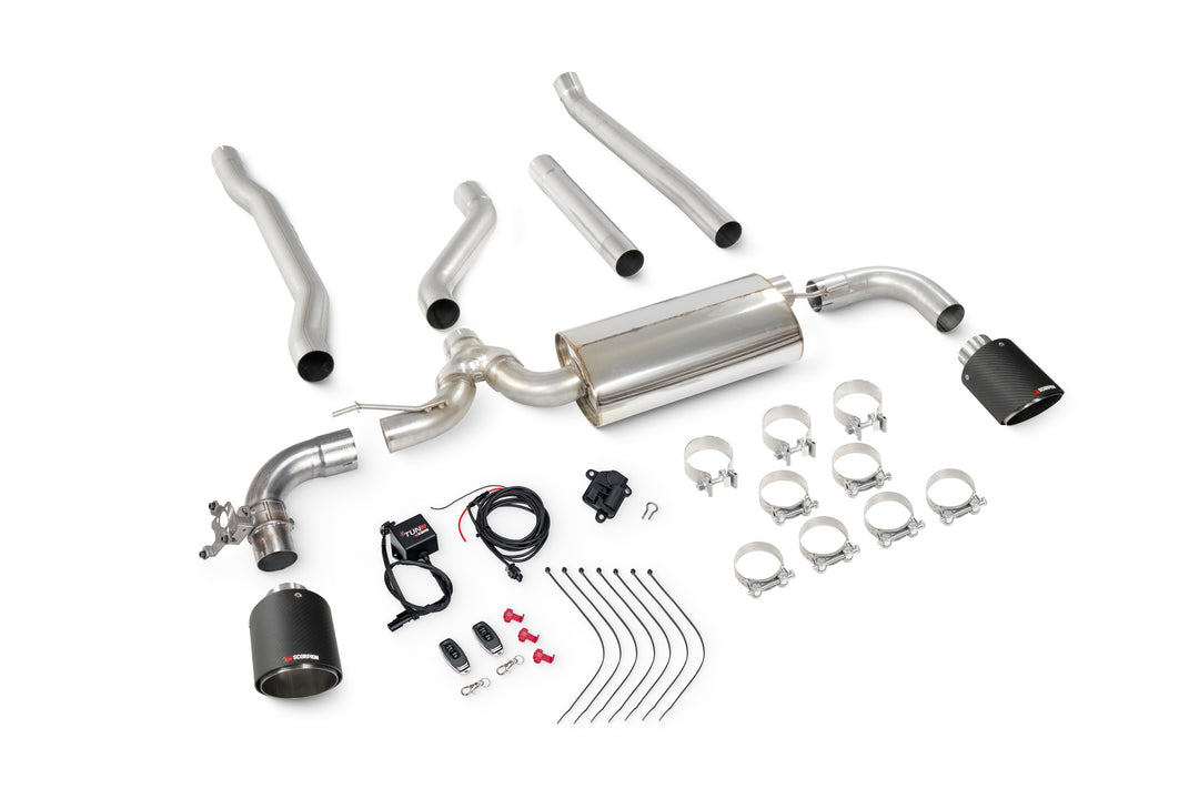 Scorpion Exhausts Mini Clubman F54 Cooper S 15-18 Non GPF Models TunR Non Resonated Cat-Back System